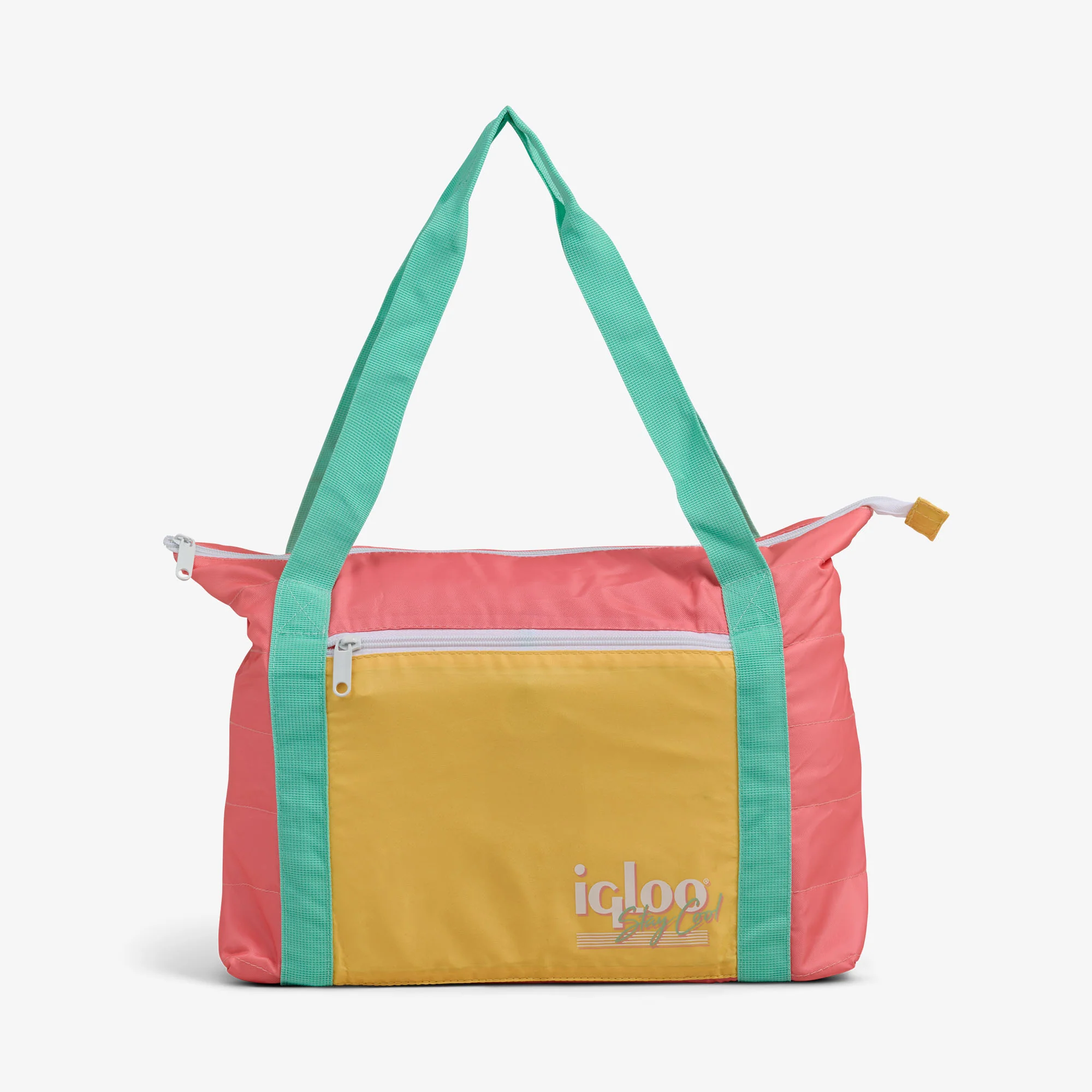 Retro Packable Puffer 20-Can Cooler Bag - Image 16