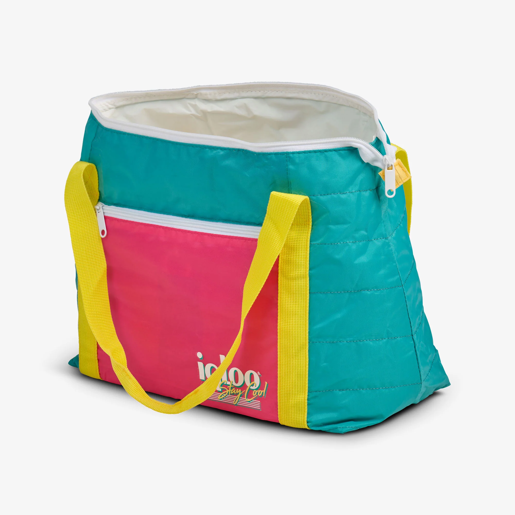 Retro Packable Puffer 20-Can Cooler Bag - Image 23